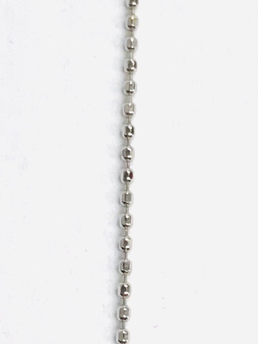 qoj.ZBU03　Folli Follie　フォリフォリ　K18　ゴールド　ダイヤモンド　クロスネックレス　D0.11ｃｔ　_画像5