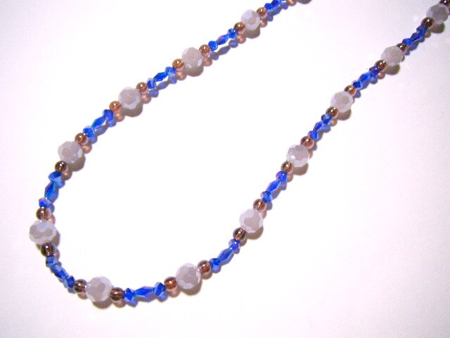 ★ビーズ ネックレス 60cm【AB6】_画像2