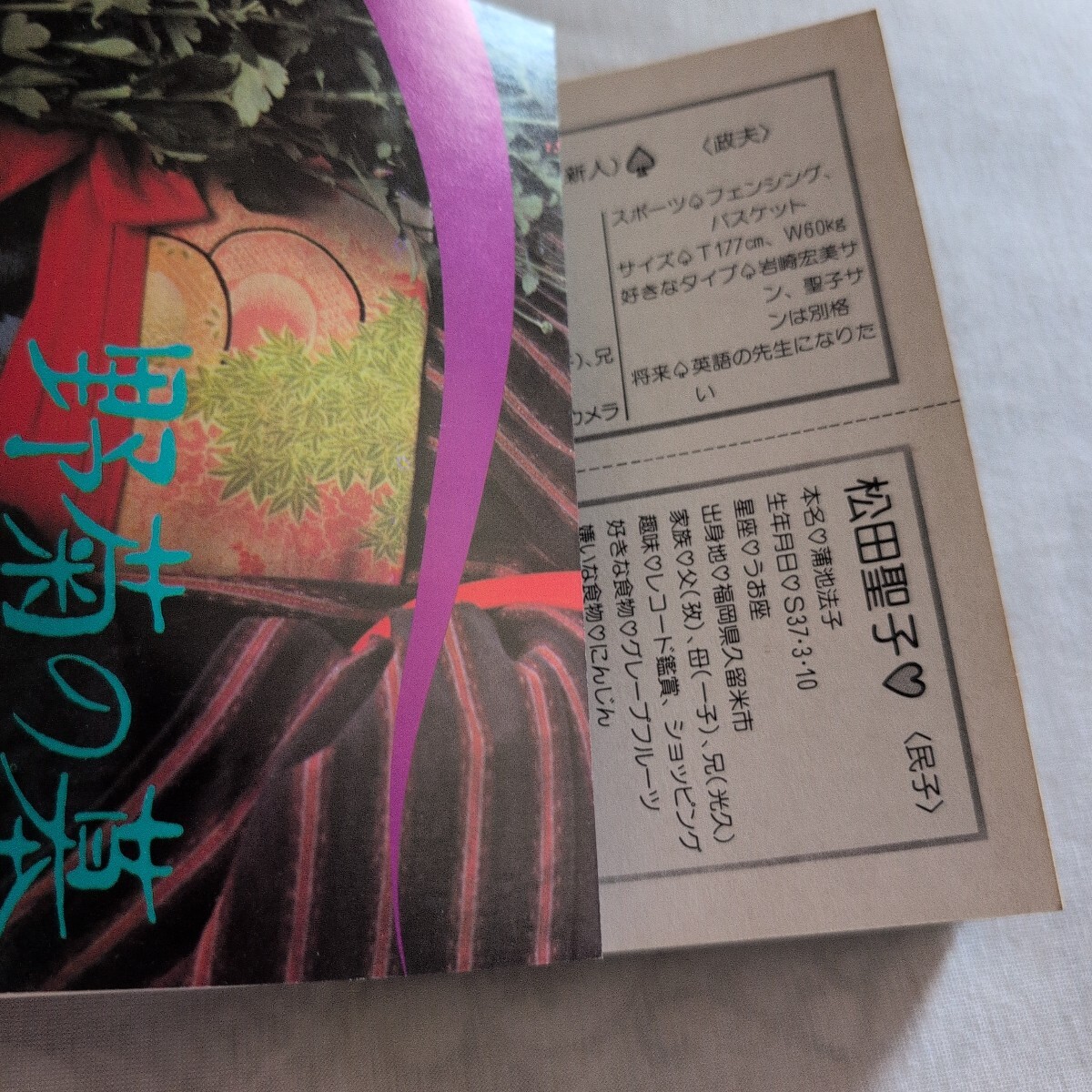 ケイブンシャ『野菊の墓大百科』4點送料無料関系多數(shù)出品松田圣子第一回主演映畫完成記念