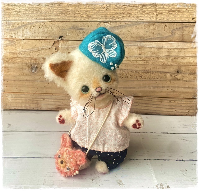 専門店では しろねこちゃん wai*hap's ほんわか ハンドメイド 羊毛フェルト その他