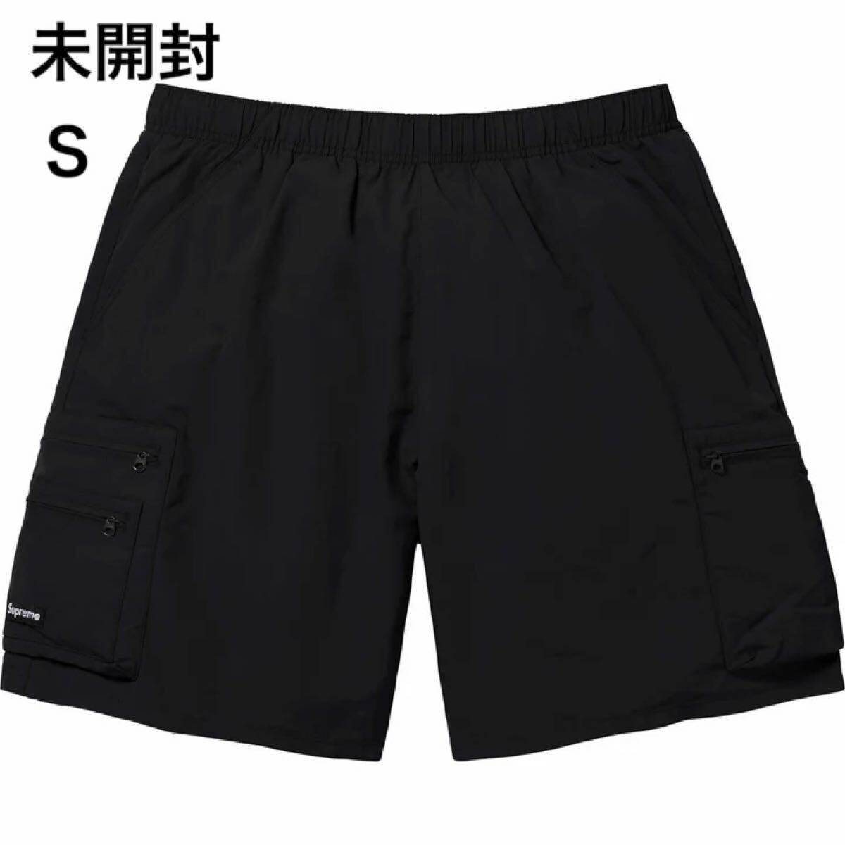 未開封 24ss Supreme Cargo Water Short Black S タグ ステッカー付 Supreme Online 購入 シュプリーム ショーツ ハーフパンツ 水着 黒