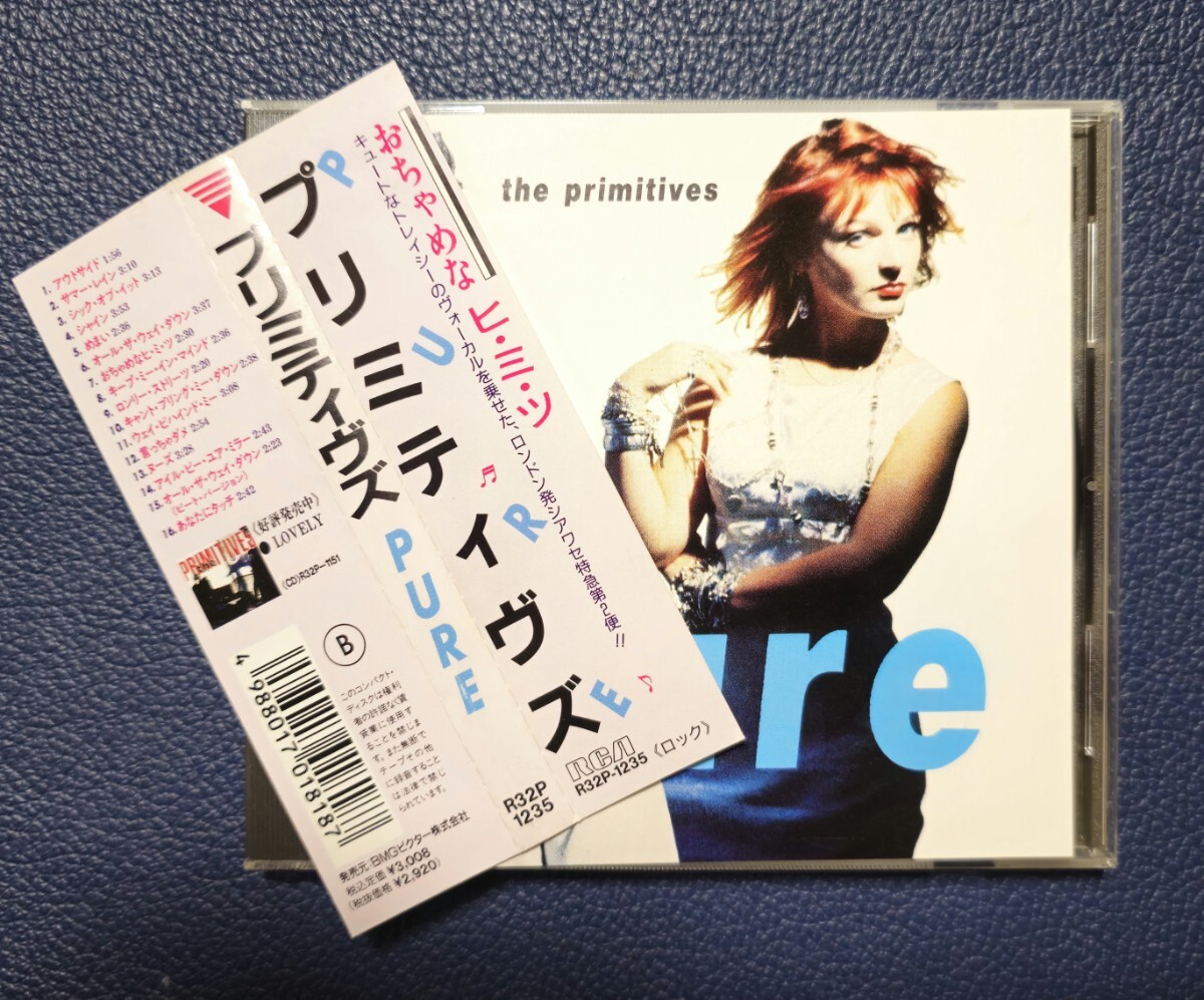 帯付　消費(fèi)稅3%　THE PRIMITIVES　PURE　プリミティヴズ　ピュア　R32P-1235　舊規(guī)格　廃盤　( THE SMITHS　MORRISSEY 　