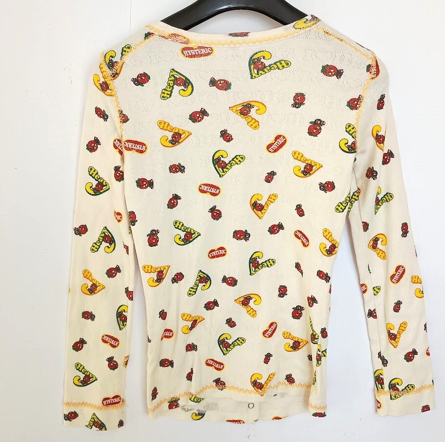 ヒステリックグラマー HYSTERIC GLAMOUR★トマトバード長袖カットソー