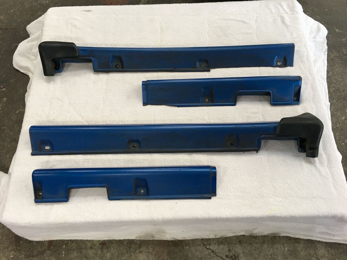 GF8 インプレッサ ワゴン WRX STi ver.6 后期 純正OP オプション エアロスプラッシュ サイドステップ マッドガード GC8 EJ20 JDM SUBARU