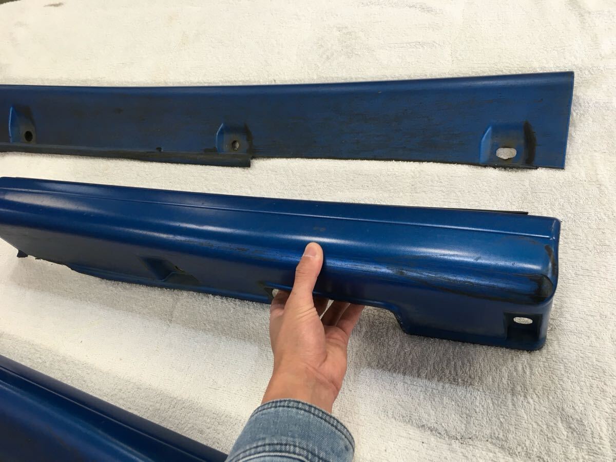 GF8 インプレッサ ワゴン WRX STi ver.6 后期 純正OP オプション エアロスプラッシュ サイドステップ マッドガード GC8 EJ20 JDM SUBARU