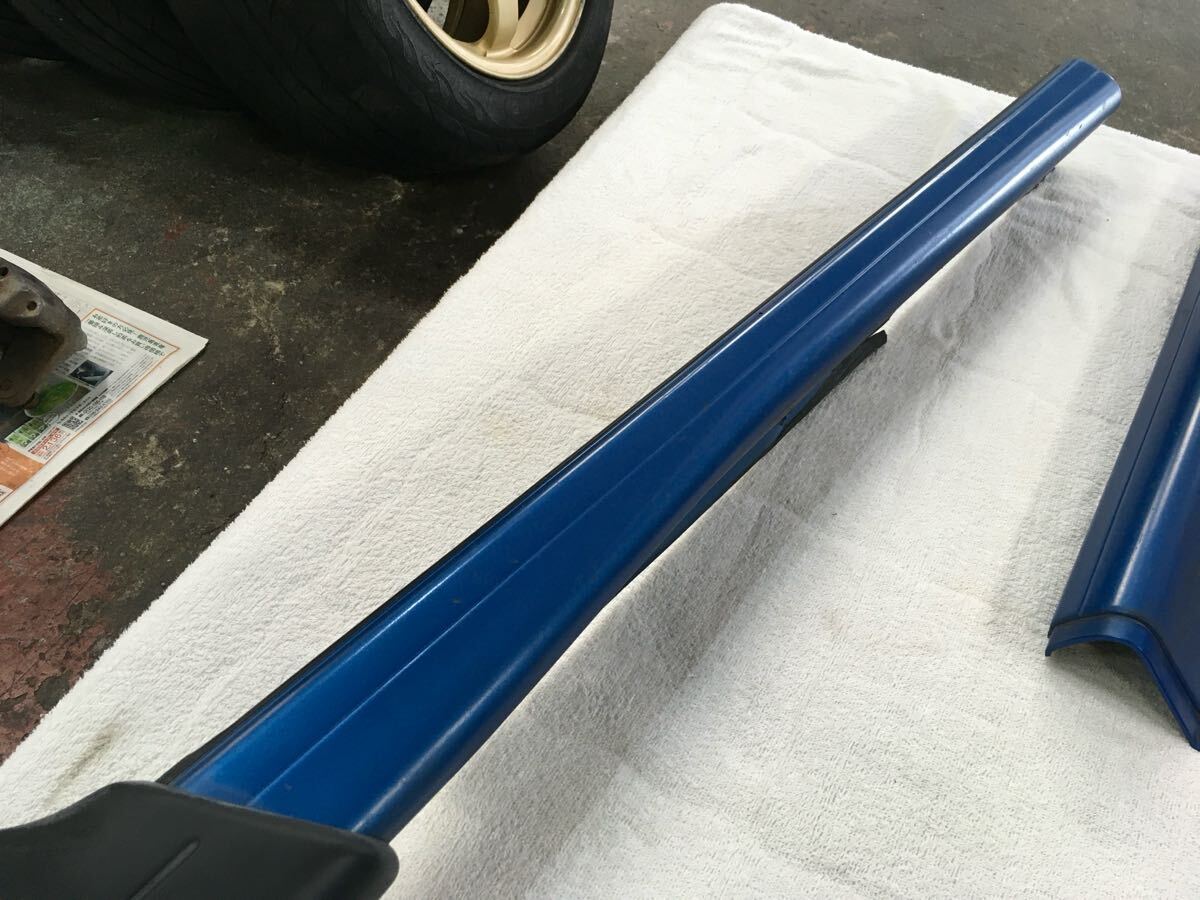 GF8 インプレッサ ワゴン WRX STi ver.6 后期 純正OP オプション エアロスプラッシュ サイドステップ マッドガード GC8 EJ20 JDM SUBARU