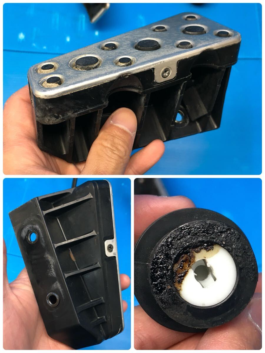 GF8 インプレッサ ワゴン WRX STi ver.6 后期 純正 アクセル ブレーキ クラッチ ペダル セット フットレスト付き GC8 EJ20 JDM SUBARU