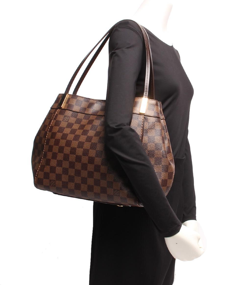 ルイヴィトン ショルダーバッグ ゴールド金具 マーリボーンPM ダミエ エヌべ N41215 廃番 レディース Louis Vuitton