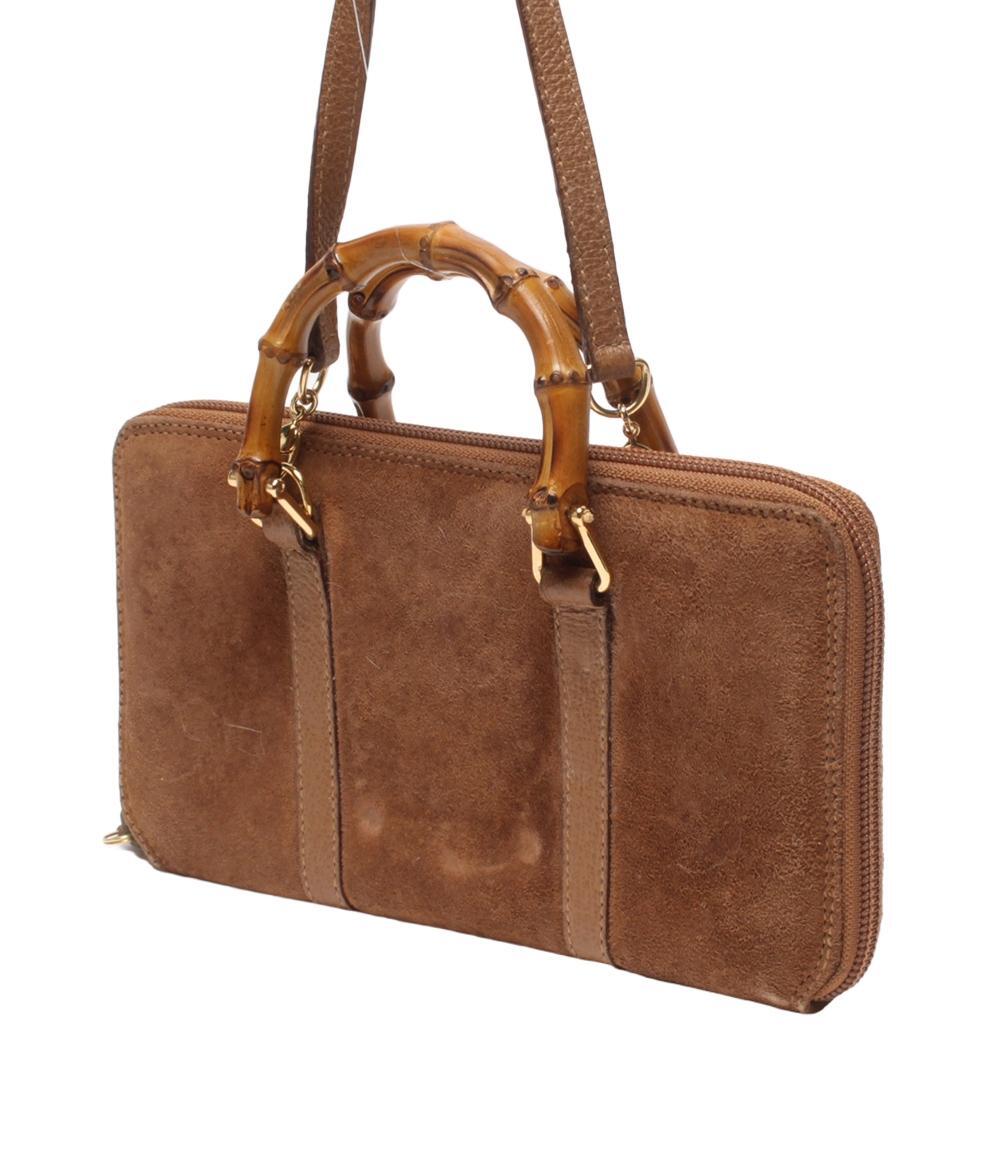 グッチ ショルダーウォレット 039 1998 0700 バンブー レディース GUCCI