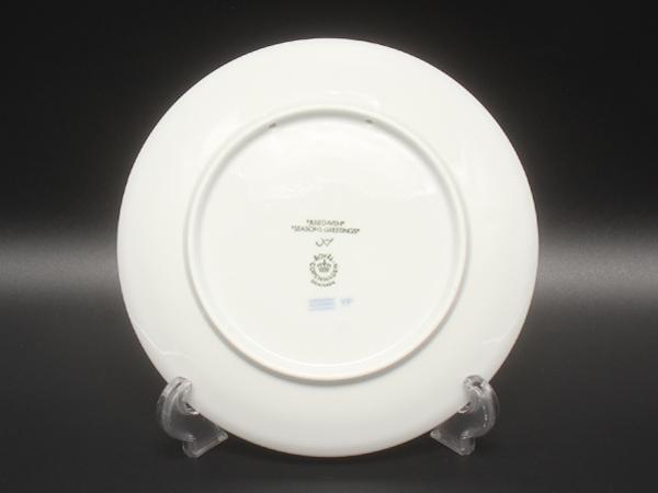  прекрасный товар Royal Copenhagen year plate украшение тарелка 18cm 2003 Royal Copenhagen