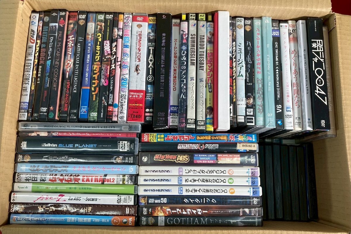 最安プラン 1円～ 現状 まとめ売り 約15kg 約100枚 大量 色々 ジャンル DVD 洋画・外国映画