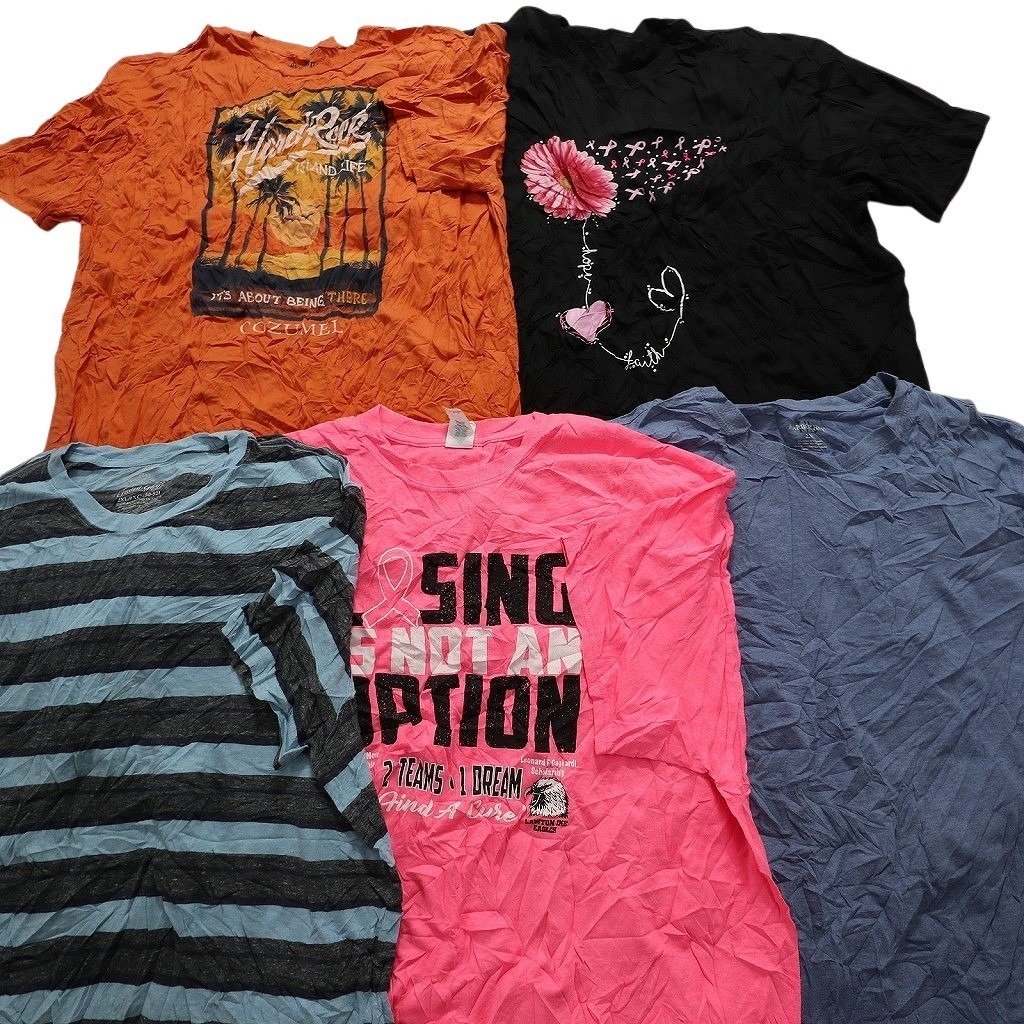 古著卸 まとめ売り カラーmix プリント 半袖Tシャツ 20枚セット (メンズ 2XL ) 企業(yè) マクドナルド キャラクター NA0742 1円スタート