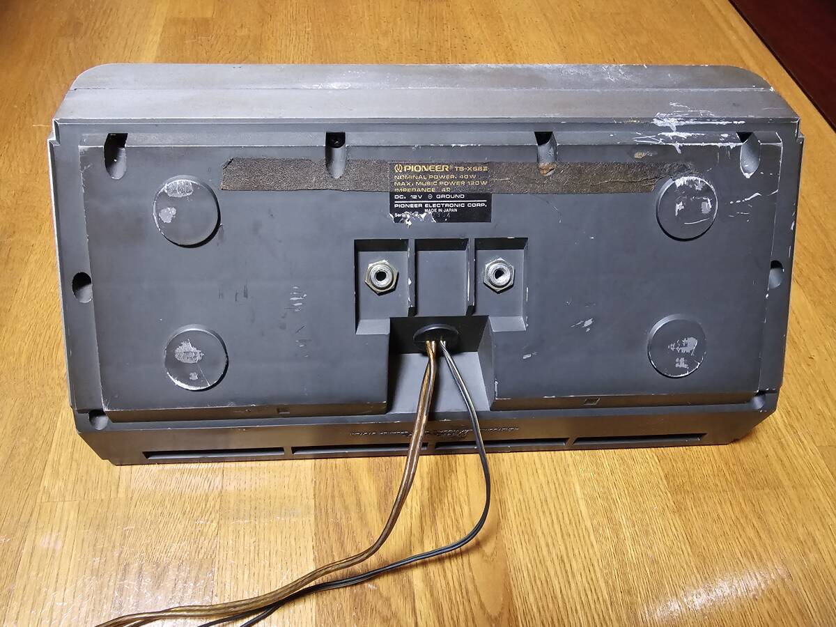 當(dāng)時物 PIONEER TS-X66 II パイオニア カースピーカー ロンサムカーボーイ 街道レーサー 舊車 カーオーディオ カロッツェリア 昭和レトロ
