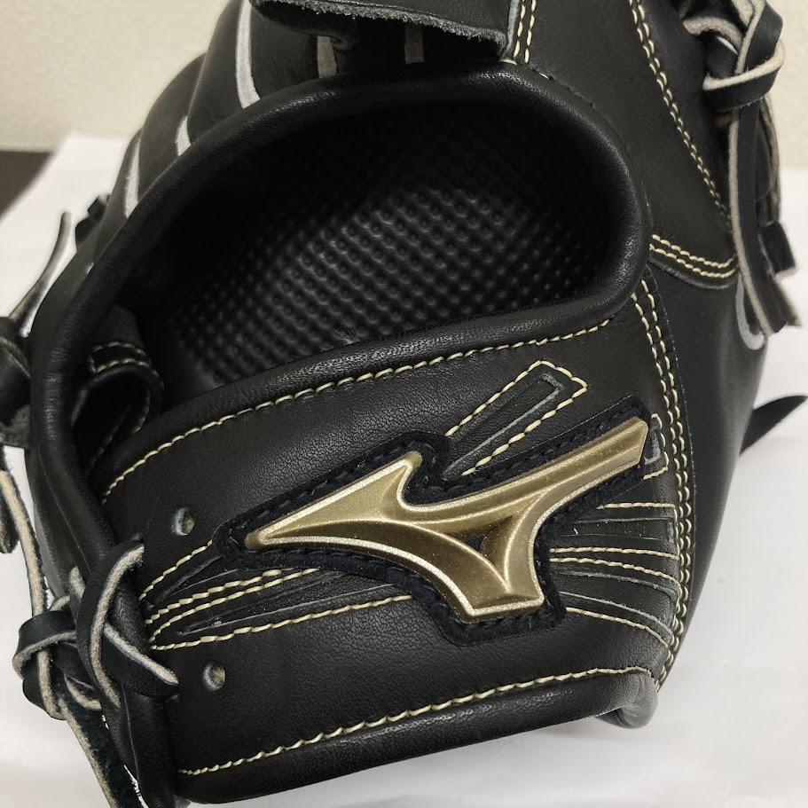 MIZUNO　ミズノ　グローバルエリート　グラブ　ゴールデンエイジ　軟式　投手用　1AJY22001　グローブ　ブラック　H Seliction 02＋