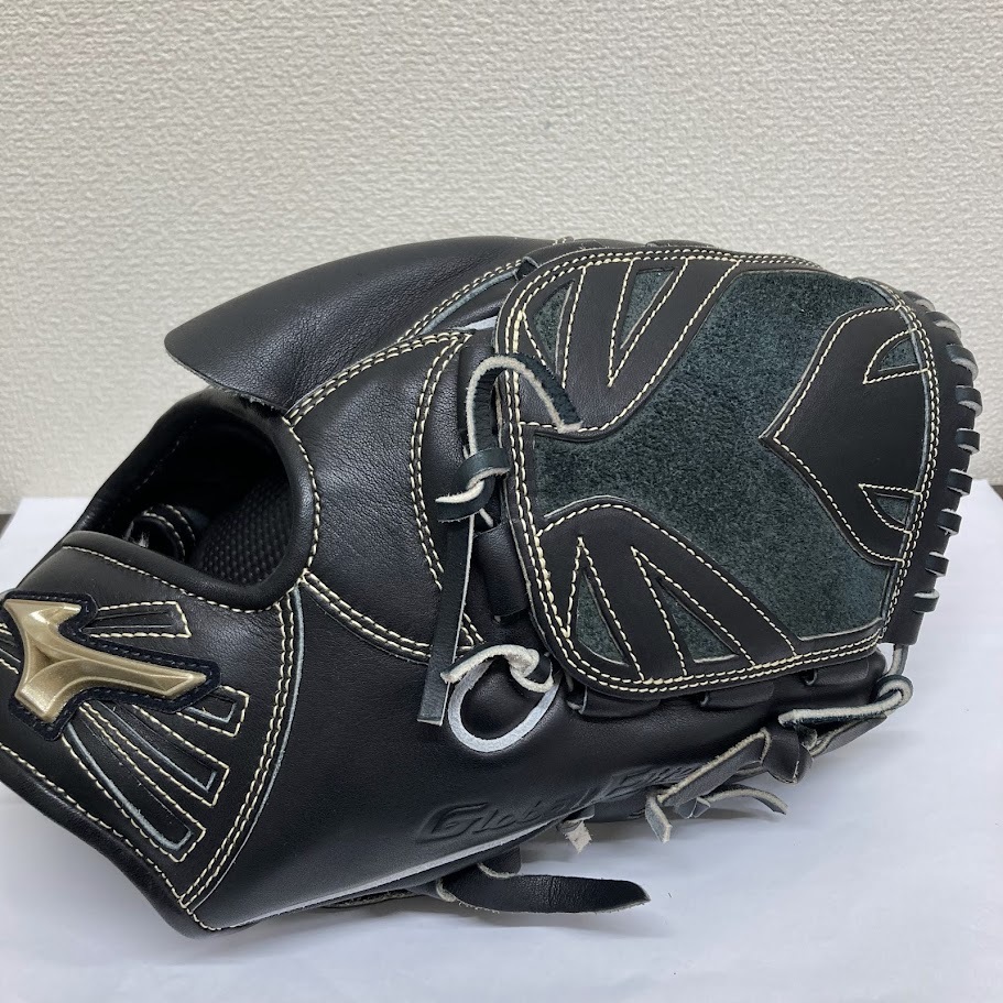 MIZUNO　ミズノ　グローバルエリート　グラブ　ゴールデンエイジ　軟式　投手用　1AJY22001　グローブ　ブラック　H Seliction 02＋
