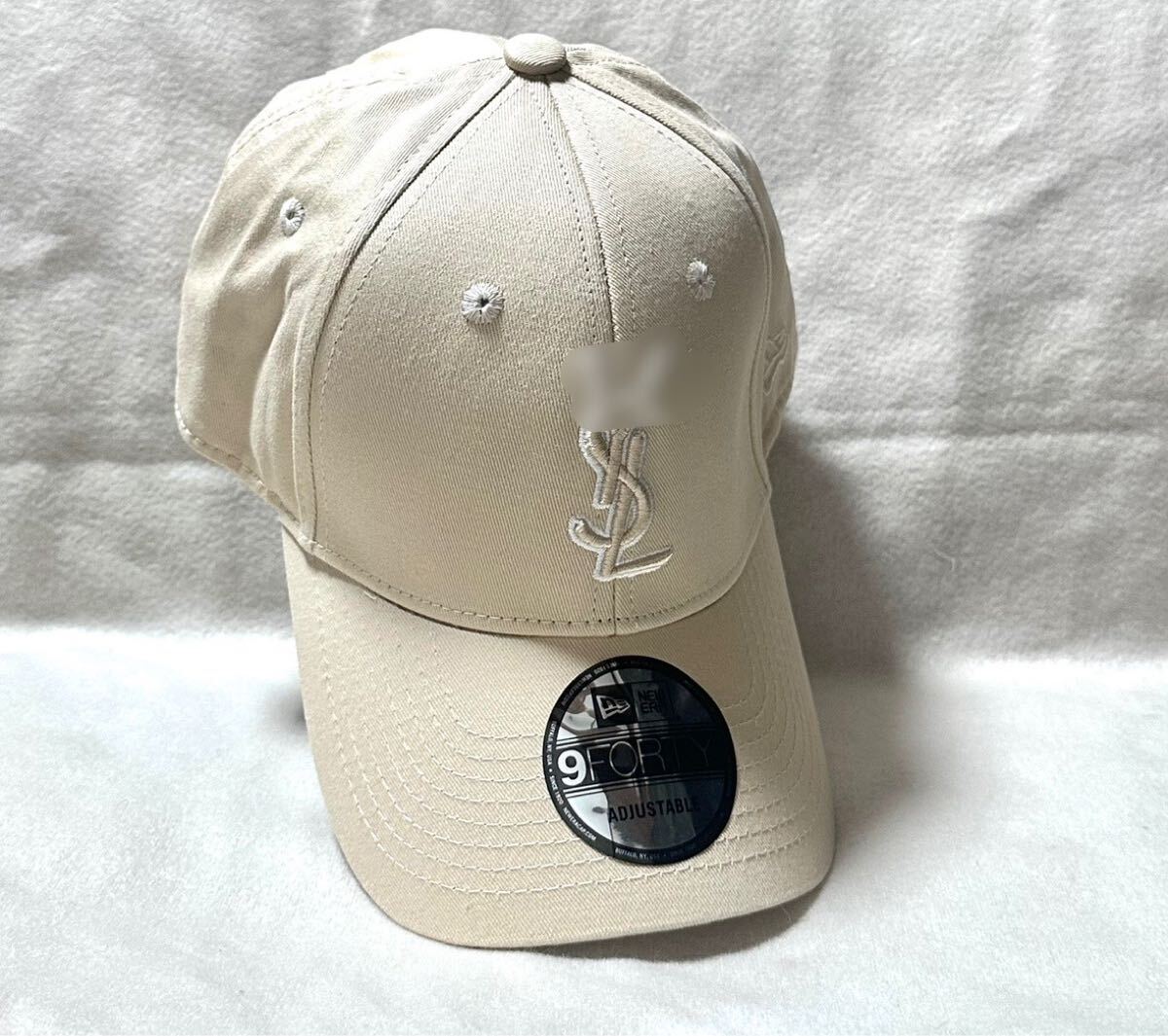 直営店に限定 ERAコラボ ×New Laurent Saint キャップ サン ベージュ帽子 帽子