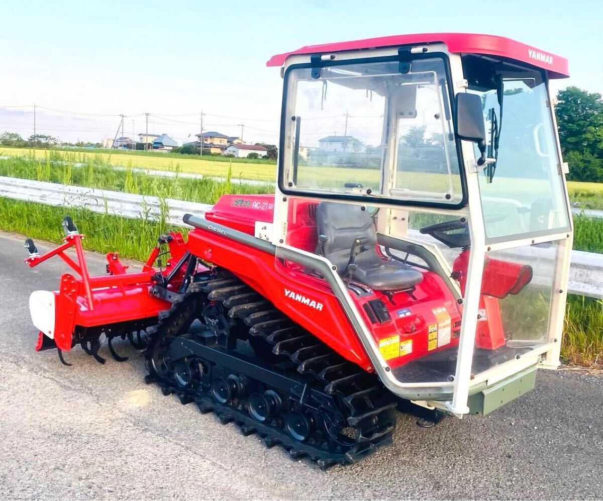 ★ヤンマートラクター★アグリカACー21 ★ 21馬力★フルクローラー★ アワーメーター：352hr ★自動(dòng)水平★配送可★