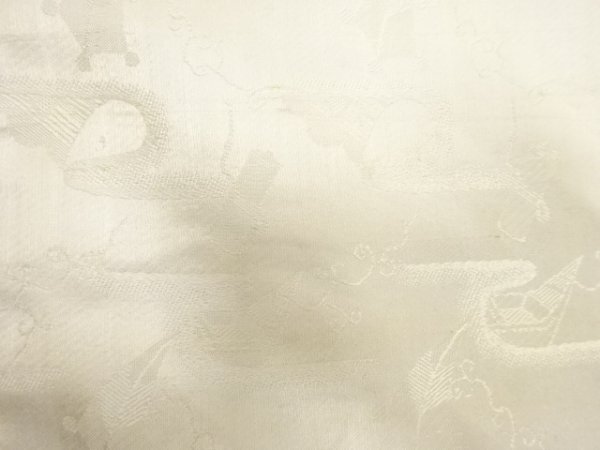 ys7390934;.sou... шт .* Tang . узор ткань .. невеста костюм maru obi ( материал )[ античный ][ надеты ]