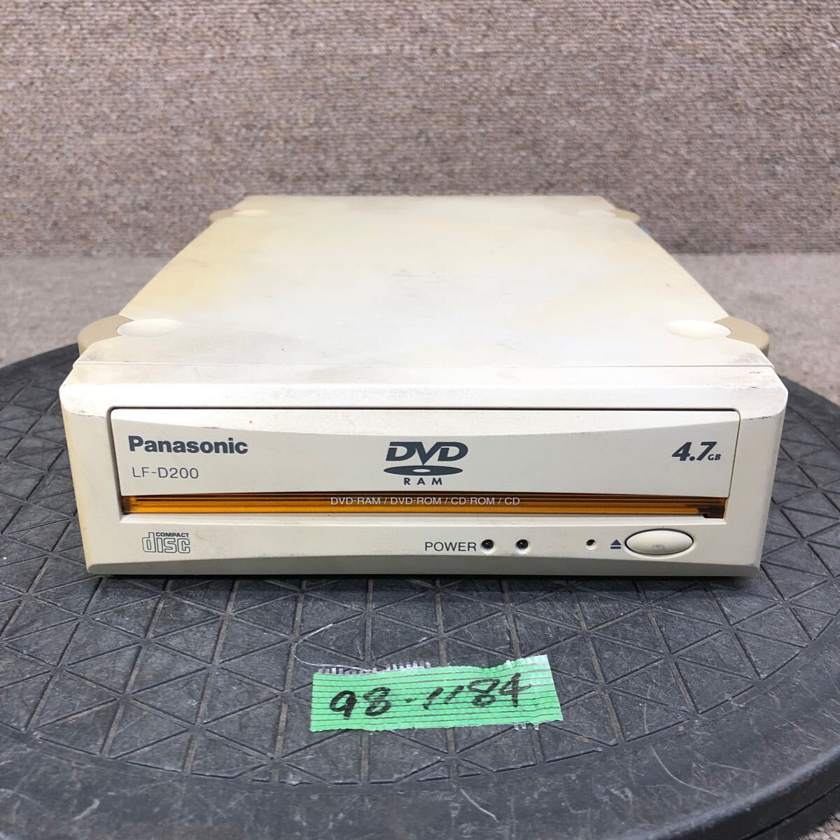 希少品：訳あり】外付けDVD-RAMドライブ DVD-B400-P
