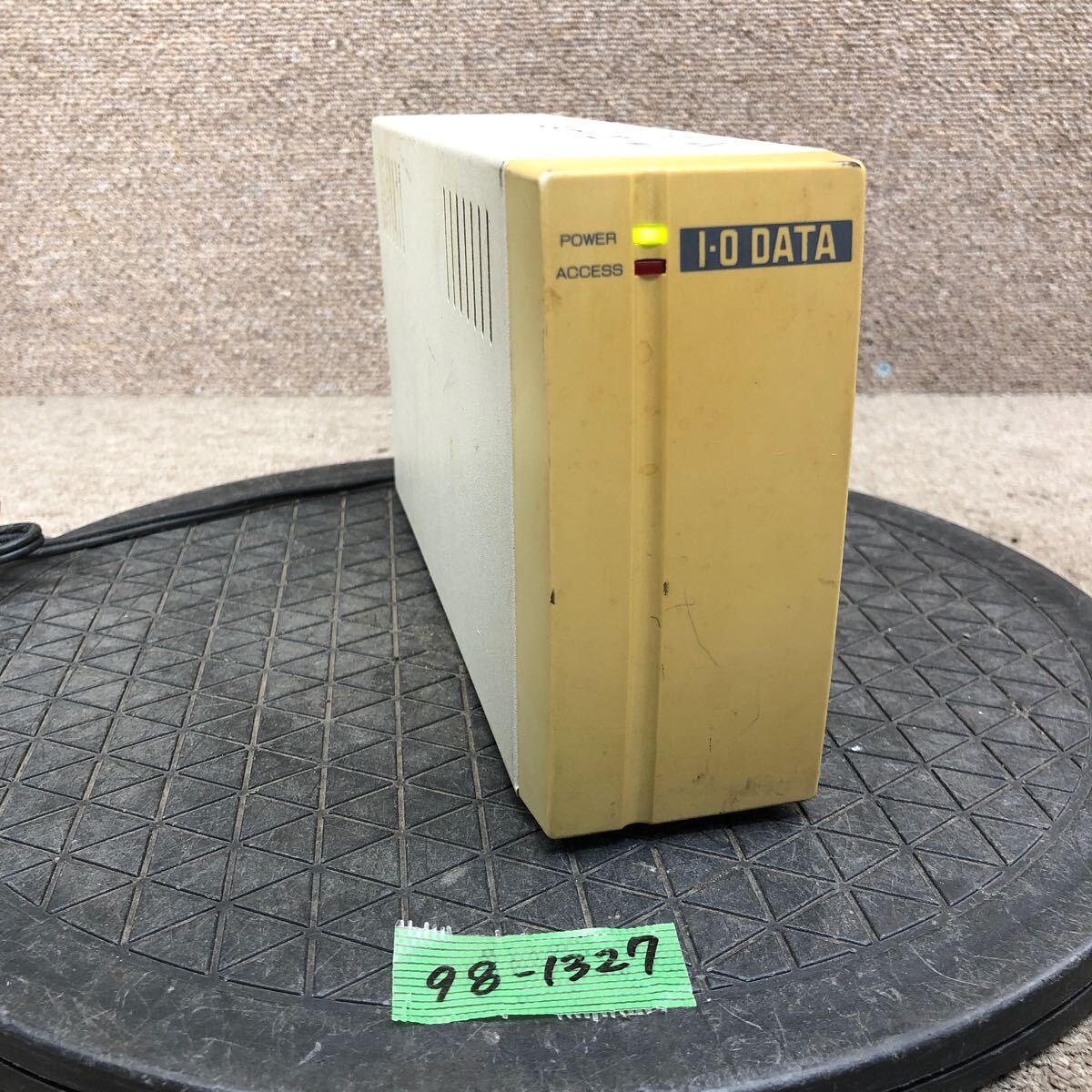 98-1327 супер-скидка retro PC детали установленный снаружи HDD единица IO DATA I o- данные HDS-1G SCSI электризация. источник питания on. off ok HDD нет Junk 