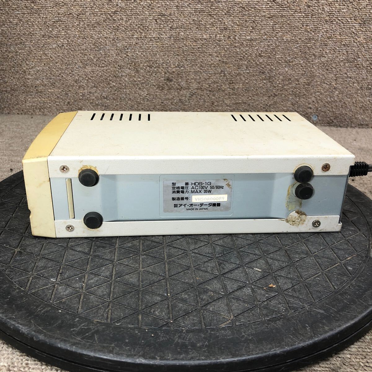 98-1327 супер-скидка retro PC детали установленный снаружи HDD единица IO DATA I o- данные HDS-1G SCSI электризация. источник питания on. off ok HDD нет Junk 