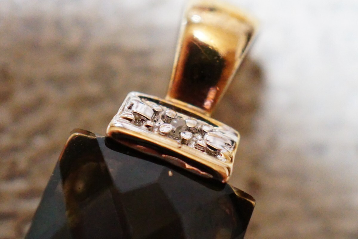 822 合成石 天然ダイヤモンド ペンダント ネックレス ヴィンテージ アクセサリー SILVER 925刻印 寶石 色石 カラーストーン 裝飾品