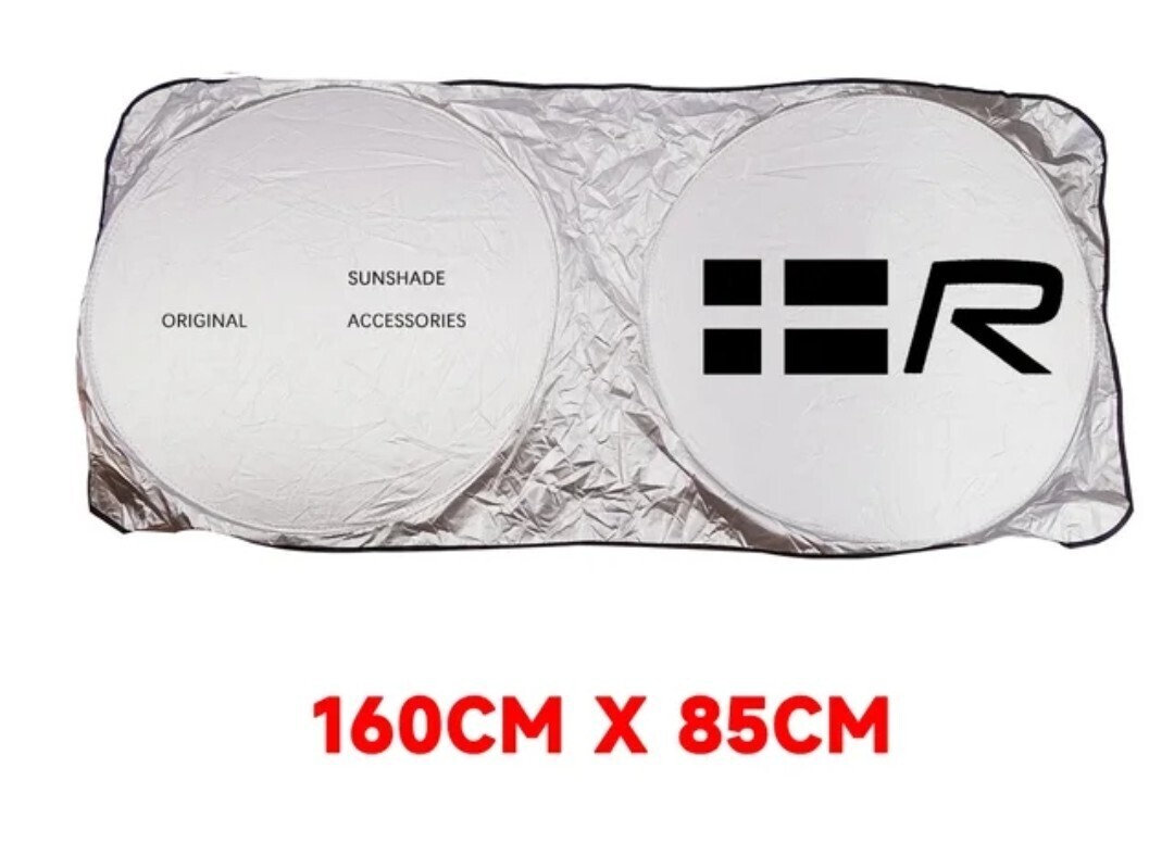 ★ボルボ★フロントサンシェードスウェーデンフラッグV50 V70 V60 V40 XC60 XC40などにＲ-design