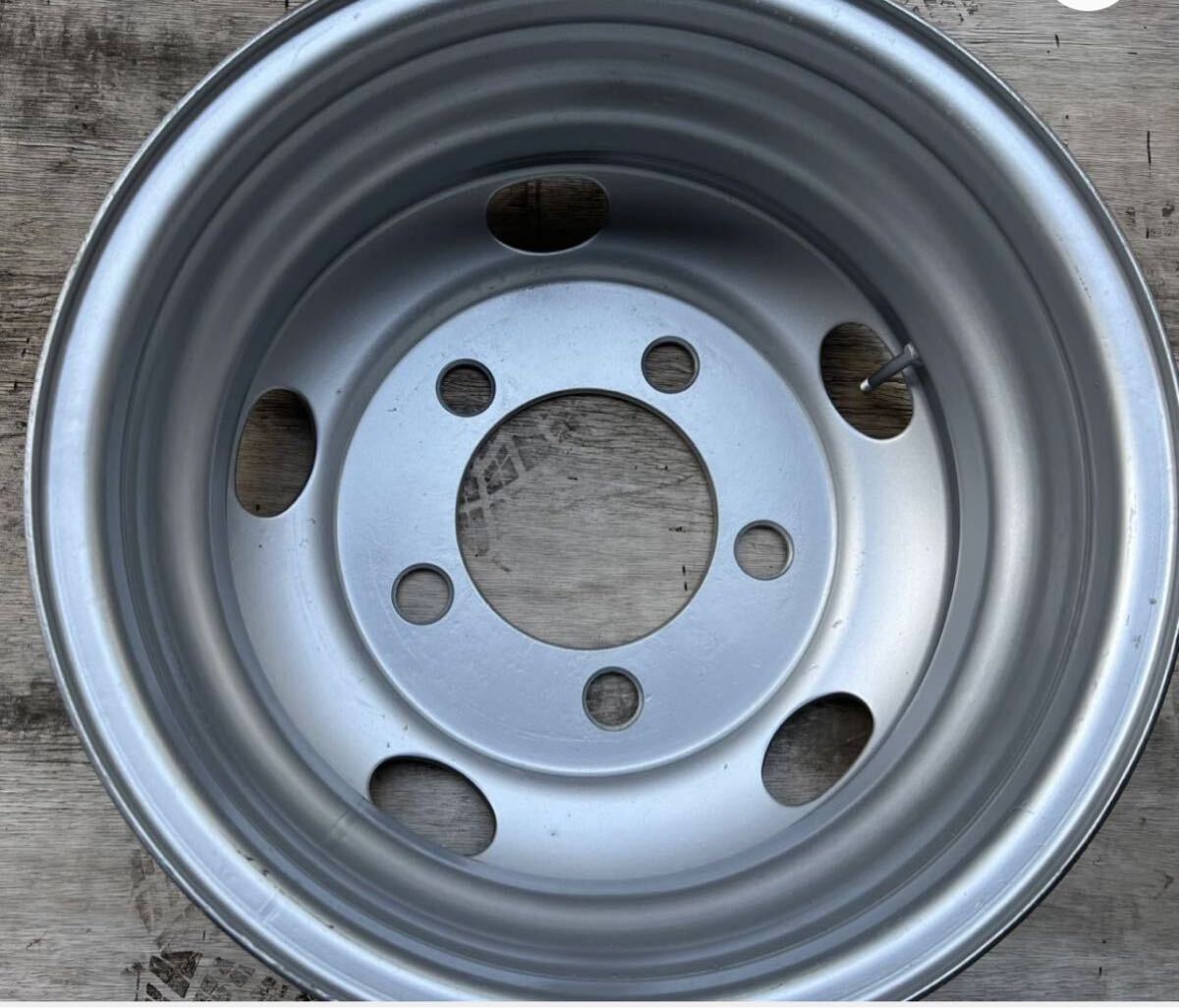 送料無料　いすゞ　エルフ　マツダ　タイタン　日産アトラス　2トン　スチールホイール　TOPY　TK 16×5.5J　116.5-8TC　5穴　再涂裝　6本