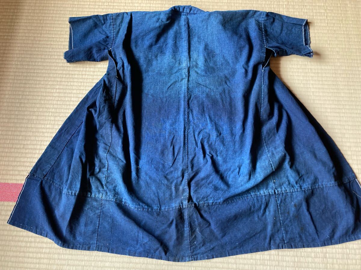 【入手困難】昔のボロ着 袷②現品限り 野良着 藍 古着 ヴィンテージ BORO 江戸時代の藍染襤褸野良着 | 18th Century Boro Noragi