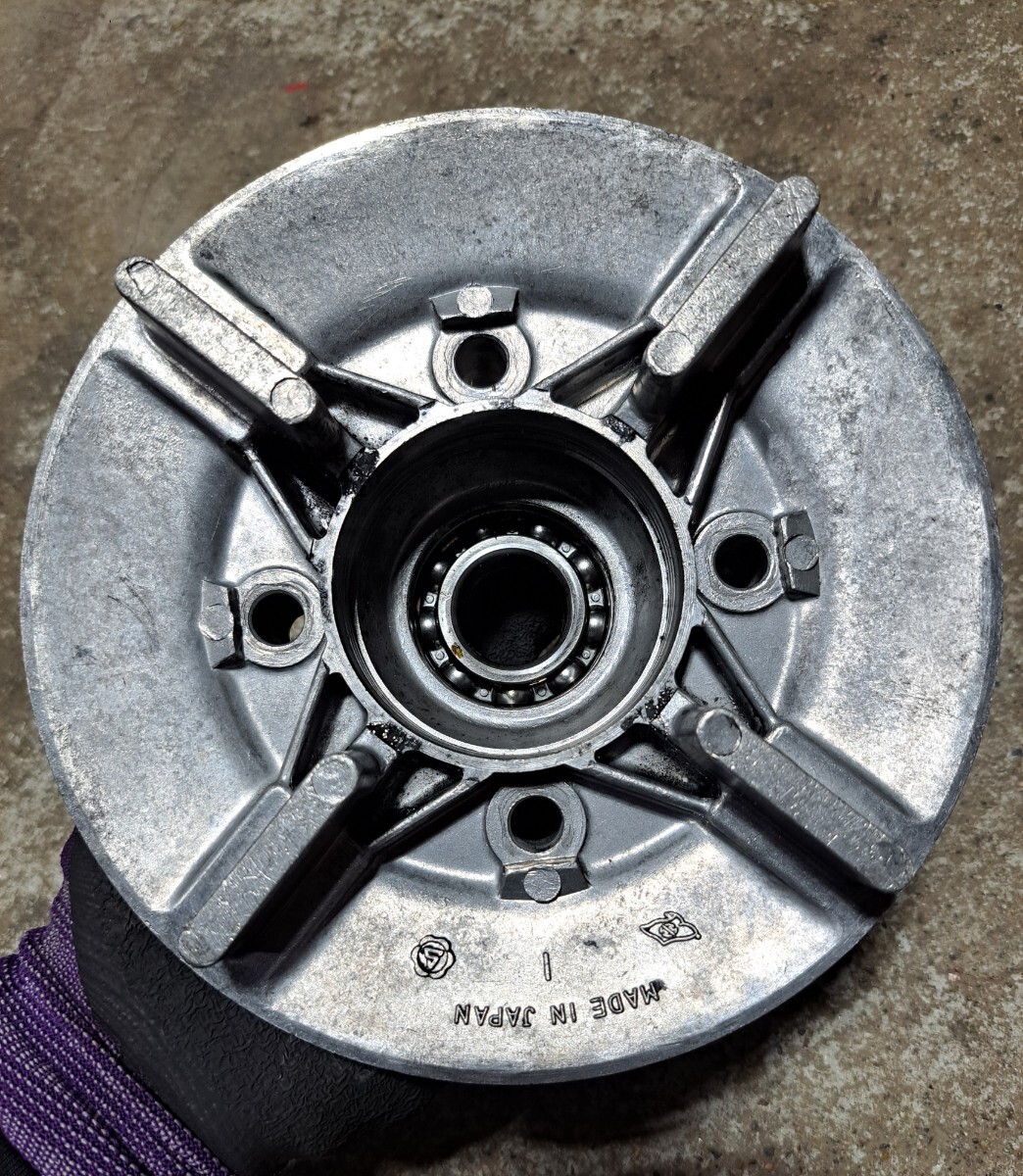 カワサキ 250SS スプロケタワー 美品 350SS 400SS リア スプロケットハブ スプロケハブ ホイール パネル キャリパー 外裝 キャブ