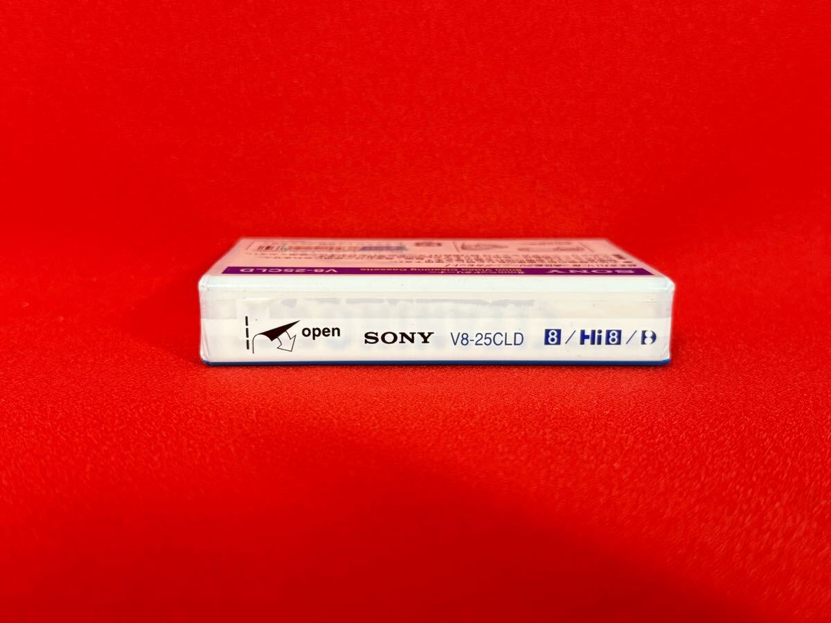未開(kāi)封 SONY 8mm ヘッドクリーナー V8-25CLD Video8 video Hi8 Digital8 ソニー
