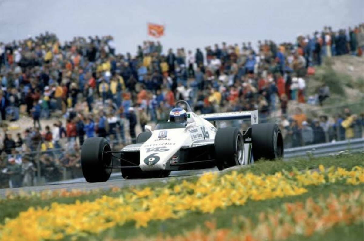 1/43 F1 Williams FW08 1982 Keke Rosberg #6 TAG Abilad Fly Saudia ◆ 1982 Formula One World Champion ◆ Ford Cosworth DFV 3.0 V8