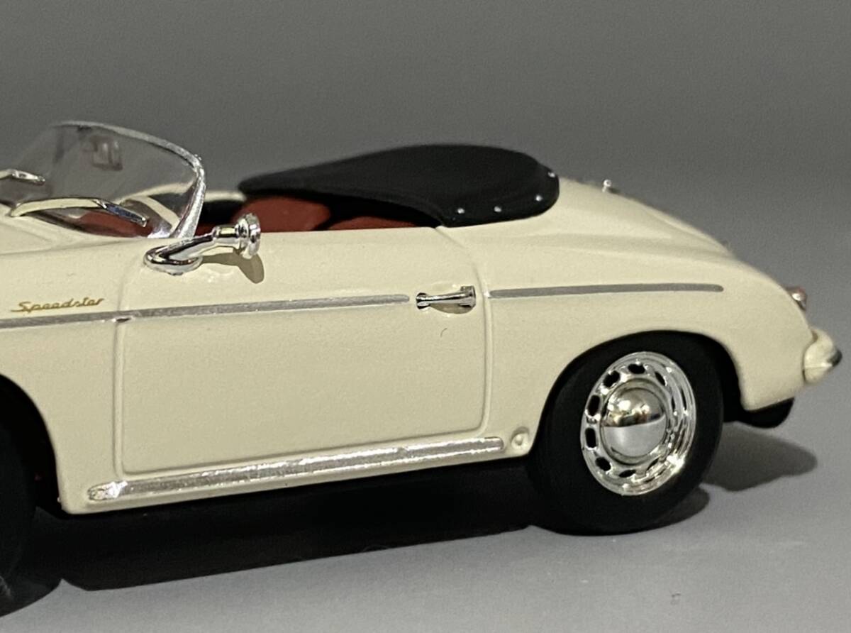 Minichamps 1/43 Porsche 356 A Speedster 1956 Ivory ◆ Black Box Exclusive for Kyosho ◆ ミニチャンプス ポルシェ PMA 400 065535
