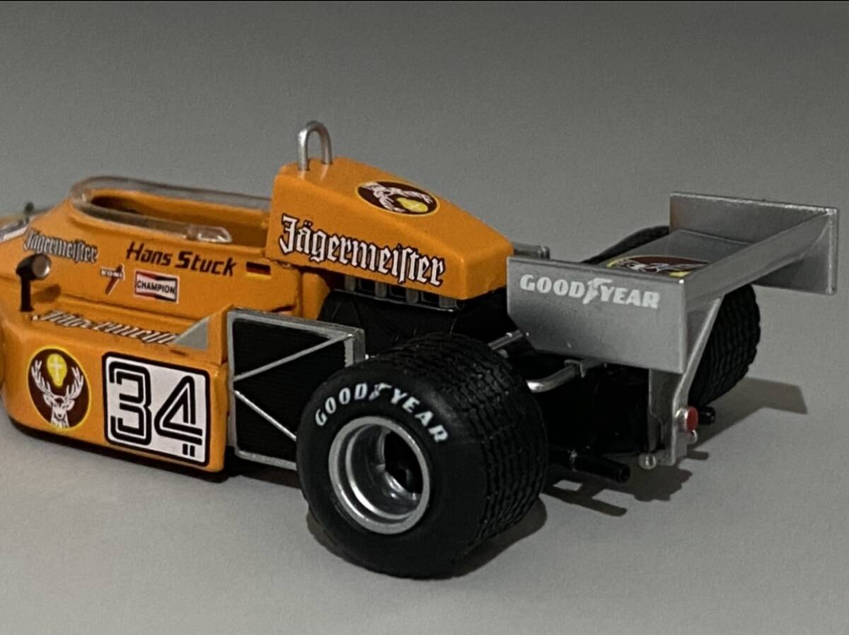 1/43 F1 March 761 1976 Hans-Joachim Stuck #34 Jagermeister ◆ Ford Cosworth DFV 3.0 V8 ◆ DeAgostini