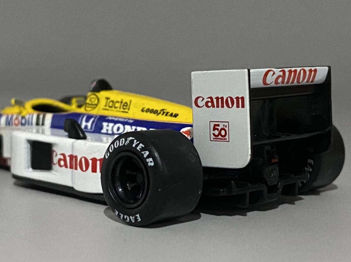 1/43 F1 Canon Williams Honda FW11B 1987 Nelson Piquet #6 * 1987 FIA Formula One World Champion * Williams Nelson pike
