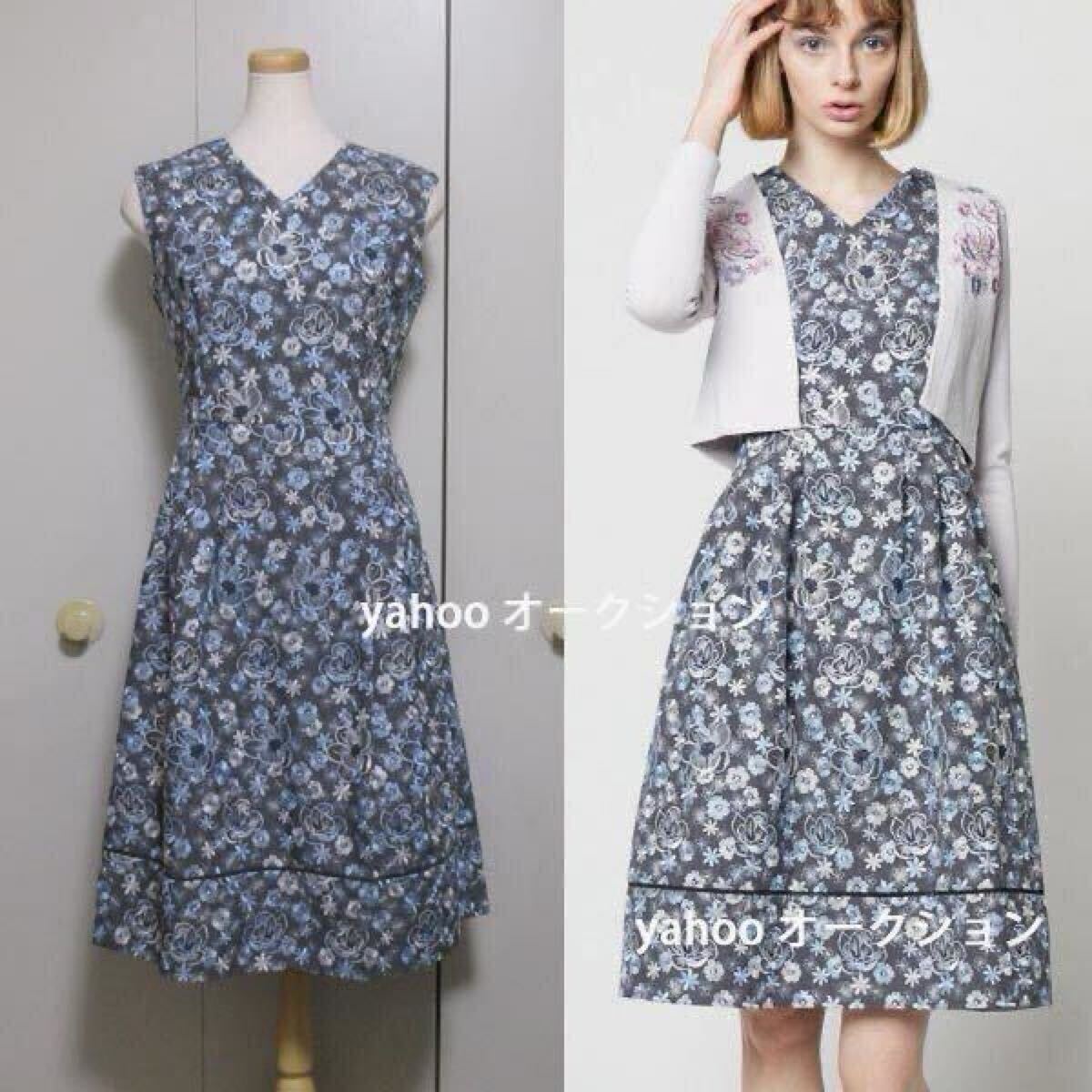 TOCCA(サイズ4)【消臭＆洗える！】HOLLY HOCK ドレス?表參道店限定カラー(トッカ)ワンピース(Ｌサイズ)新品未使用