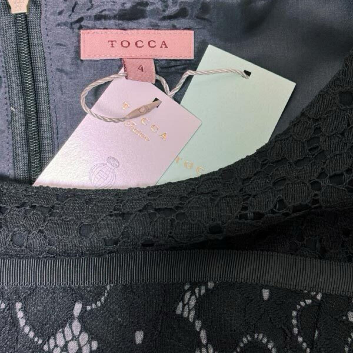 TOCCA(サイズ4)【洗える！】SWEET MARGALET ドレス　(Lサイズ)ワンピース(トッカ)新品未使用