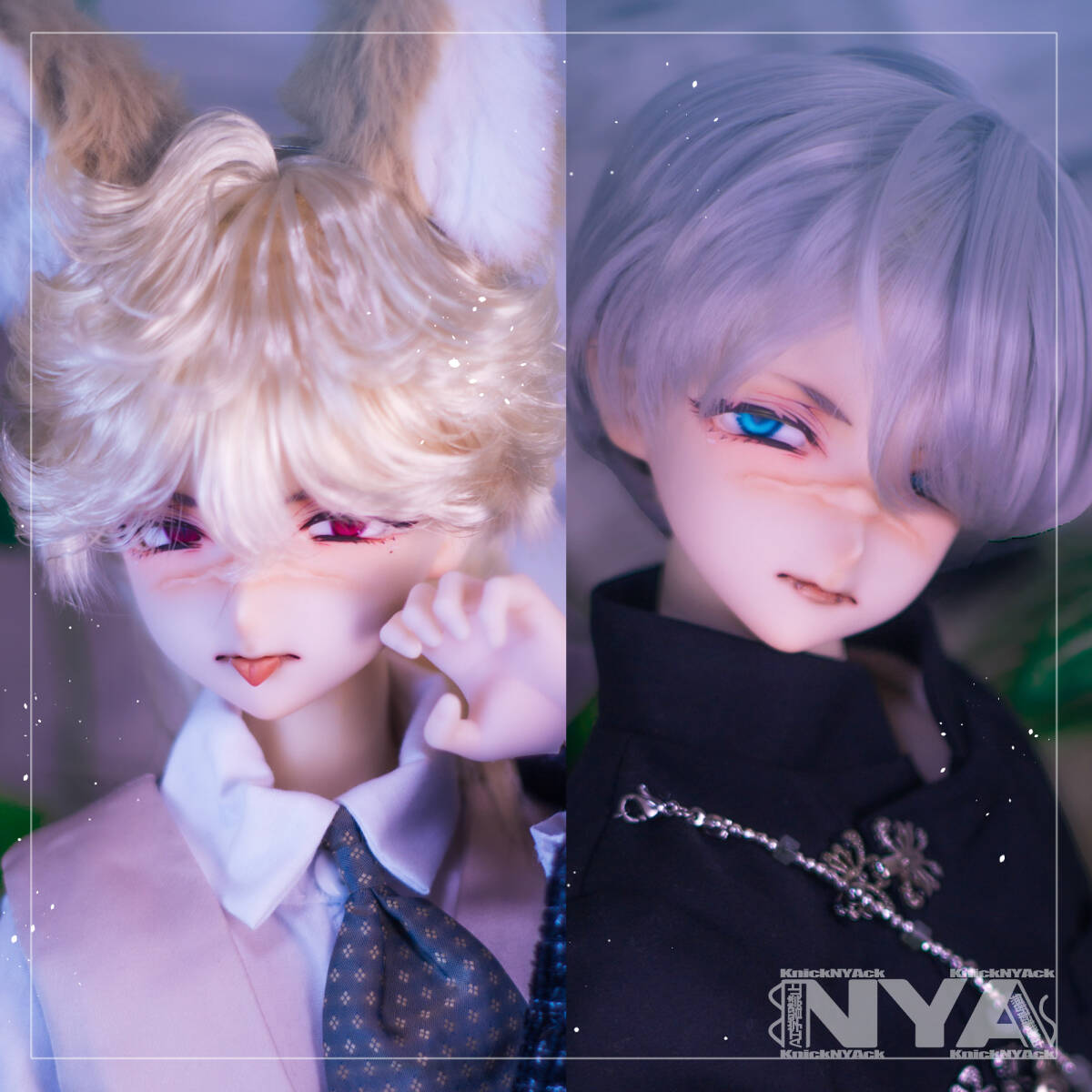 *にっくにゃっく*DDH-09 SW肌 カスタムヘッド＋ウィッグ＋アイ2種＋舌パーツ