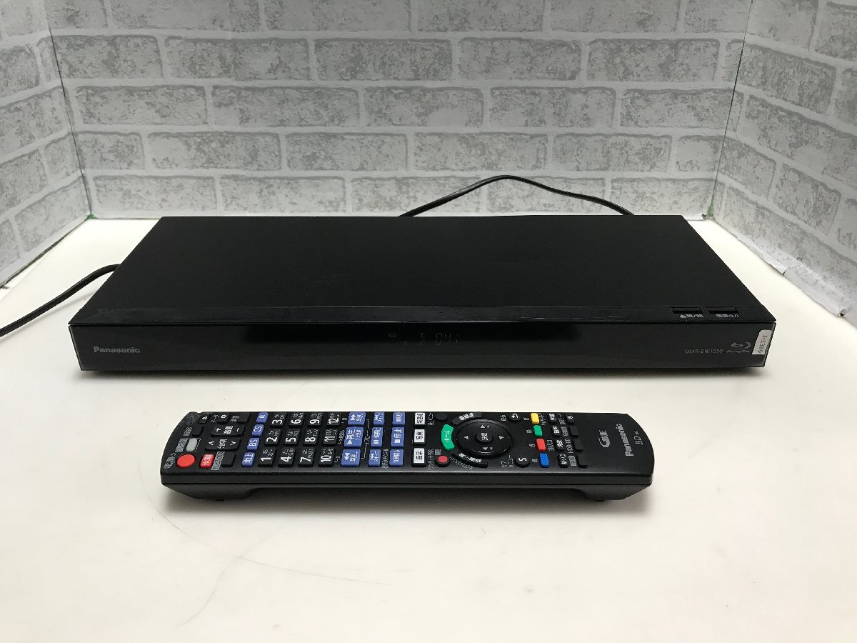 パナソニック　BDレコーダー　2018年制　DMR-BW1050　中古品1-1389