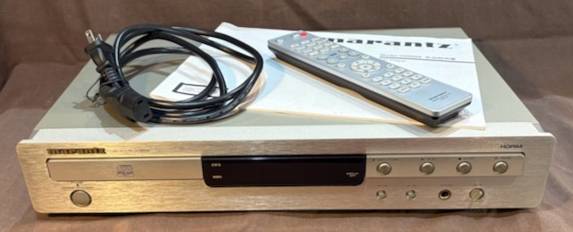  быстрое решение /marantz Marantz CD6002 CD плеер дистанционный пульт / есть руководство пользователя 2008 год производства si-las logic CS4398 установка рабочий товар 