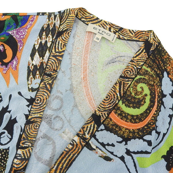 美品 エトロ ETRO ニット カーディガン size38 レディース 295106