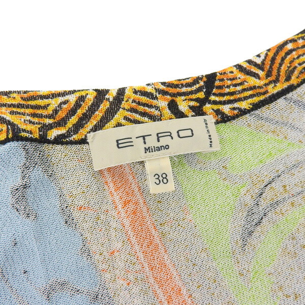 美品 エトロ ETRO ニット カーディガン size38 レディース 295106
