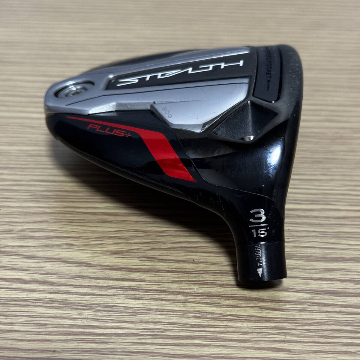 ステルスプラス　3w 15° テーラーメイド　ヘッドとカバーのみ　日本仕様 ステルスプラス15° 3W ヘッドのみ