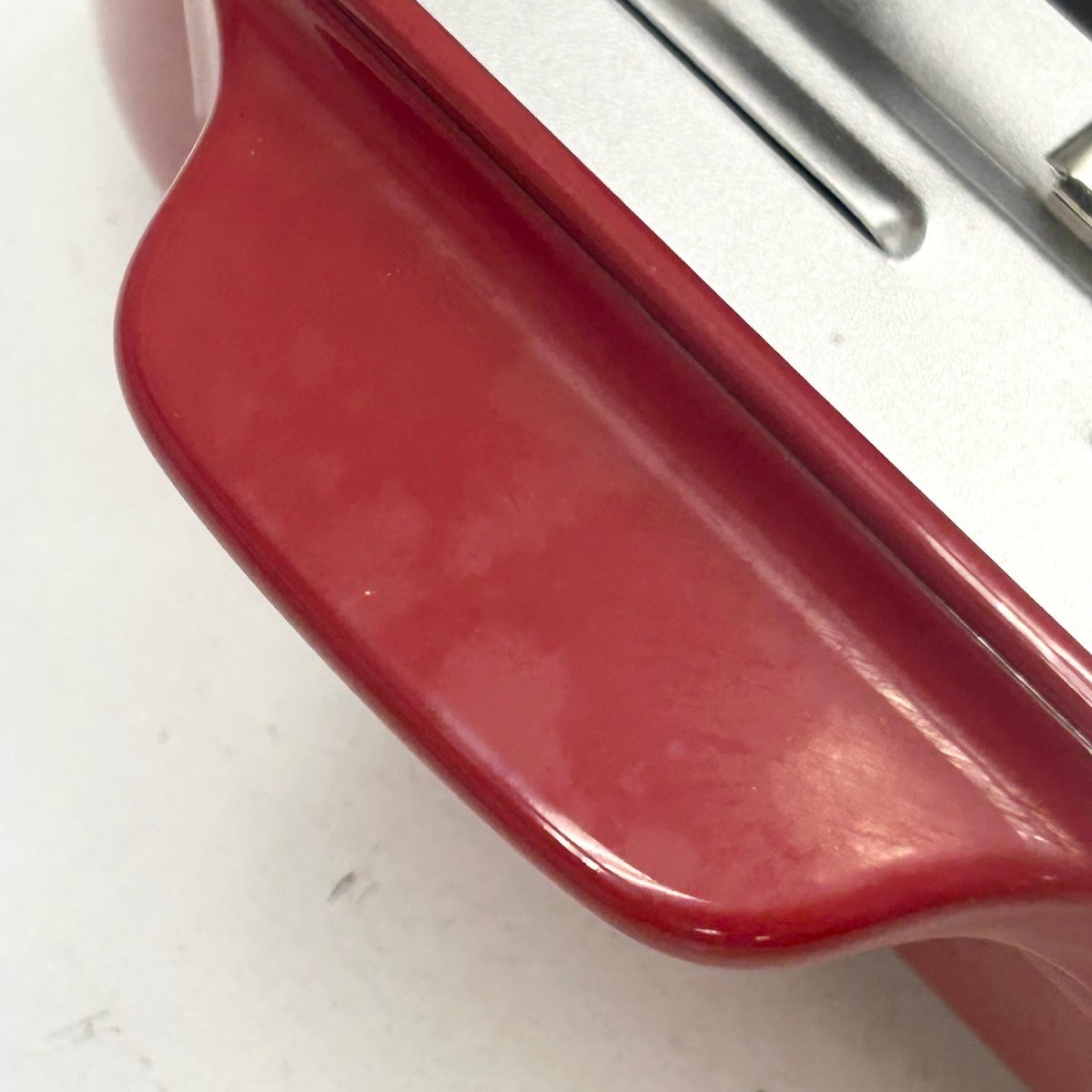 通電OK◆ブルーノ BRUNO◆コンパクト ホットプレート BOE021-RD 調(diào)理器具 本體 レッド 箱/説明書付 たこ焼きプレート 動(dòng)作未確認(rèn)