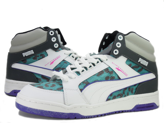 プーマ 26cm スリップ ストリーム アニマル 稅込定価13200円 ホワイト グリーン PUMA SLIPSTREAM ANIMAL メンズスニーカー 白 緑