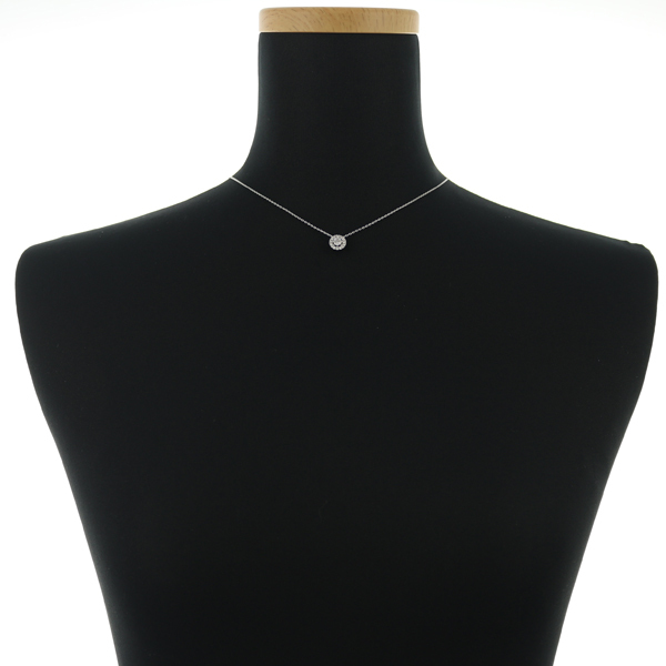  four ever Mark колье diamond бриллиант 0.26ct центральный ob мой Universe Pt900/Pt850 BLJ/GENJ