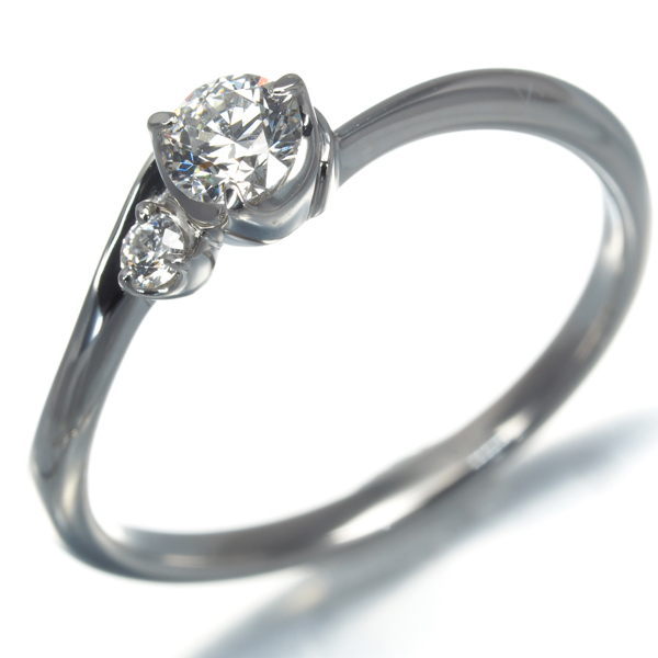 スタージュエリー リング ダイヤ ダイヤモンド 0.180ct/0.02ct 8號(hào) Pt950 指輪 BLJ/GENJ