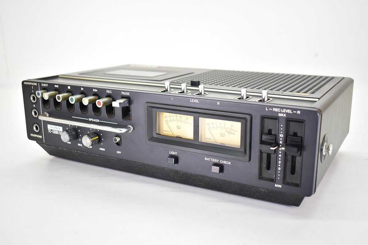 SONY カセットデンスケ TC-2890SD SONY TC-2890SD Specifications SONY