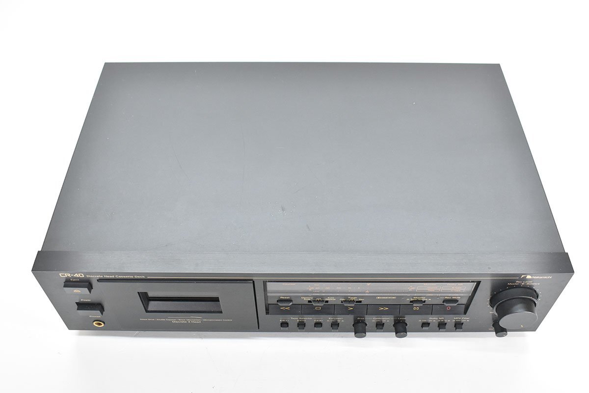 Nakamichi CR-40 カセットデッキ 再生OK[ナカミチ][CASSETTE