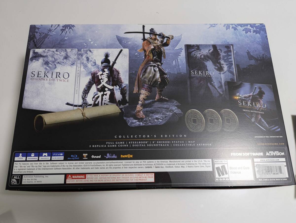 SEKIRO:SHADOWS DIE TWICE 未開封 数量限定 PS4 - メルカリ